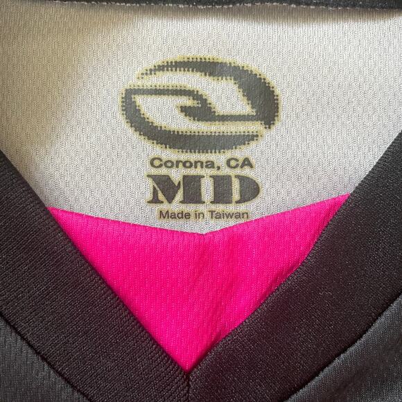 Answer Racing Electra Jersey Women's M | Pink Black Gray Moto BMX Graphic - Picture 4 of 5